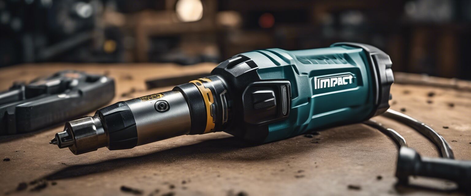 Interior parts of an impact driver